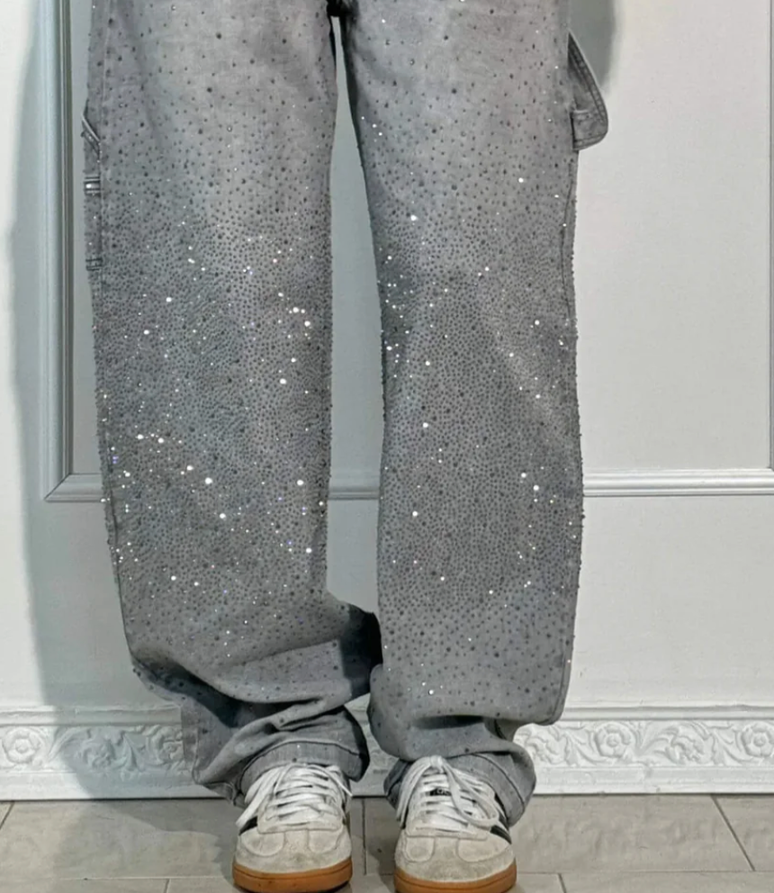 The Aero Rhinestone Jeans
