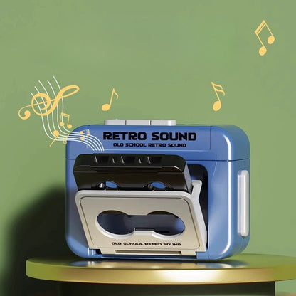 Retro Mini Recorder Keychain
